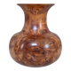 Vase en bois mid century