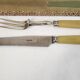Leg serving cutlery