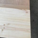Renovated extendable farmhouse table in raw oak 280cm