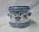 Nevers earthenware cache-pot. 20th century.