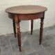 Antique round table 1920 elm