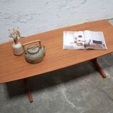 Vintage Scandinavian teak coffee table