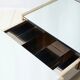 Table basse bar miroir et marron, Willy Rizzo, Cidue, 1970s