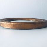 Ancient convex mirror, witch mirror 36cm