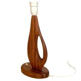 Organic shape Teak Lamp Danish 1960
