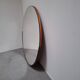 1970s Czechoslovakian Mid-Century Modern Round Wall Mirror