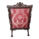 Fireplace screen Napoleon III