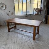 Table de ferme en chêne 2m