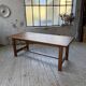 Table de ferme en chêne 2m