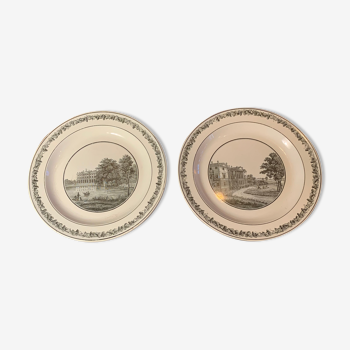 Set of two plates