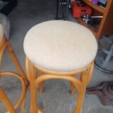 Thonet-style wooden bar stool