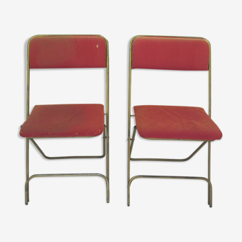 Camping lafuma chairs pair