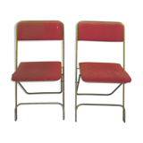 Camping lafuma chairs pair