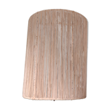Raffia wall lamp