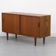 Danish Teak Sideboard by Carlo Jensen for Hundevad & Co., 1960s