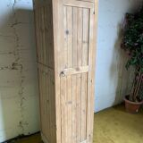 Wardrobe with 1 raw wood door