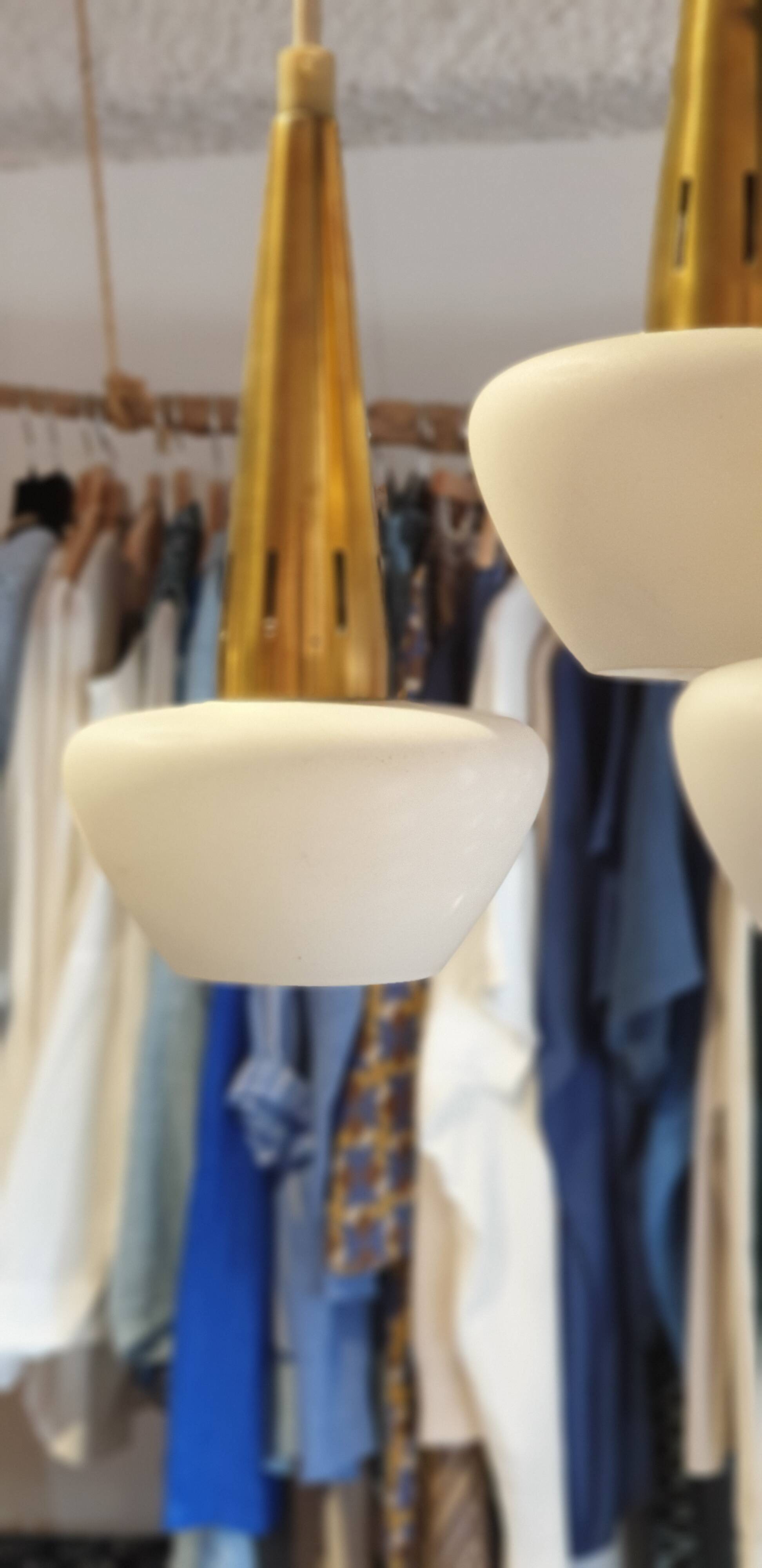 Cascade chandelier 50s