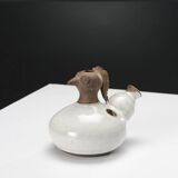 Dominique Pouchain (born in 1956) - Vase with zoomorphic flowers