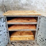 Industrial cabinet sideboard steel