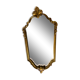 Miroir coquille doré Louis XV 1960