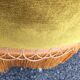 Vintage toad chair velvet gold