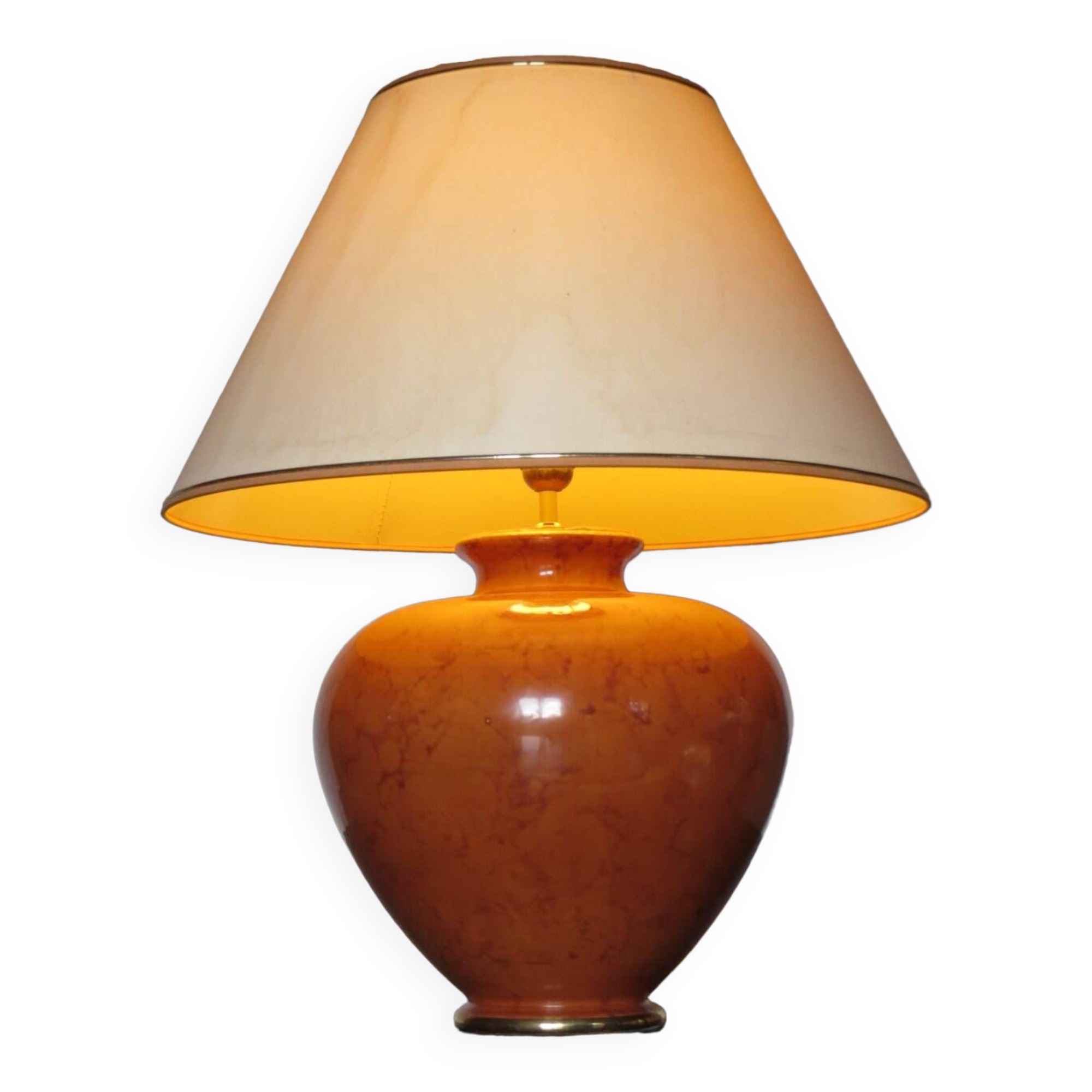 Large ceramic lamp base from the 70's,