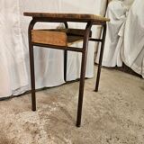 School desk 1950 one place adult size with locker