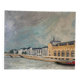Paris quai d'Orsay, oil on canvas