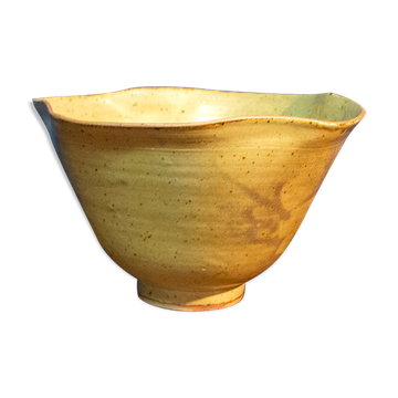 Ceramic vase Raku Scandinavia 80s