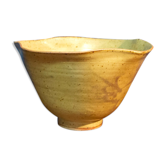 Ceramic vase Raku Scandinavia 80s