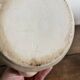 Antique ivory earthenware teapot – Art Deco style – 1930s/50s
