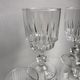 Set of 5 crystal wine glasses 50-60s