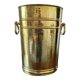 Vintage hammered brass umbrella stand – 1970s-80s
