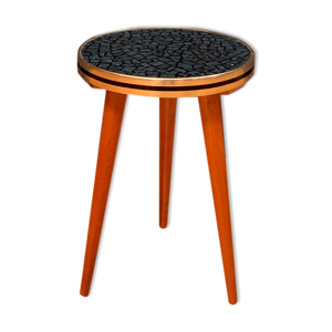 Table à fleurs années