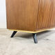 Vintage oak shop jewellery display counter with drawers