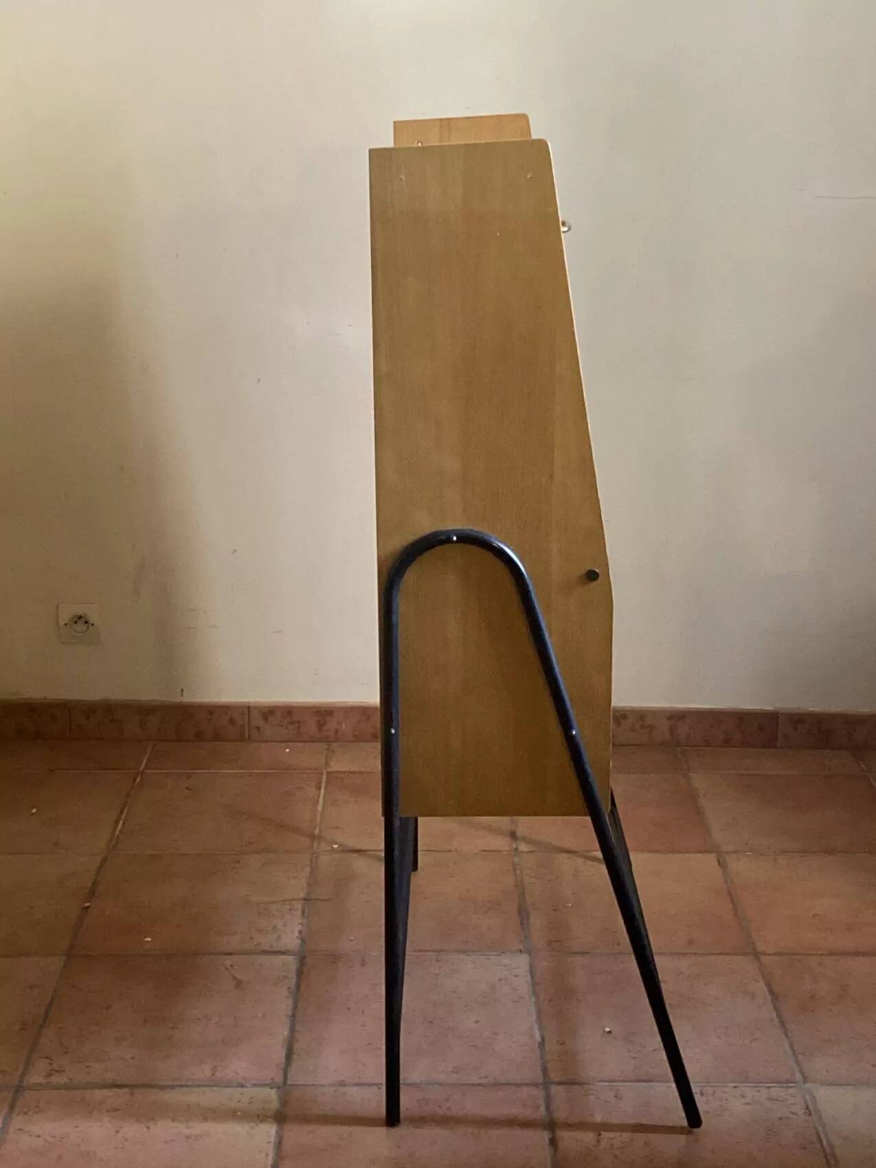 Wall-mounted secretary in the style of Jacques Hitier – 1960s