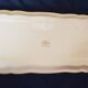 Large antique cake plate, Sarreguemines, Rustic