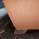 Pair of club chairs in skai