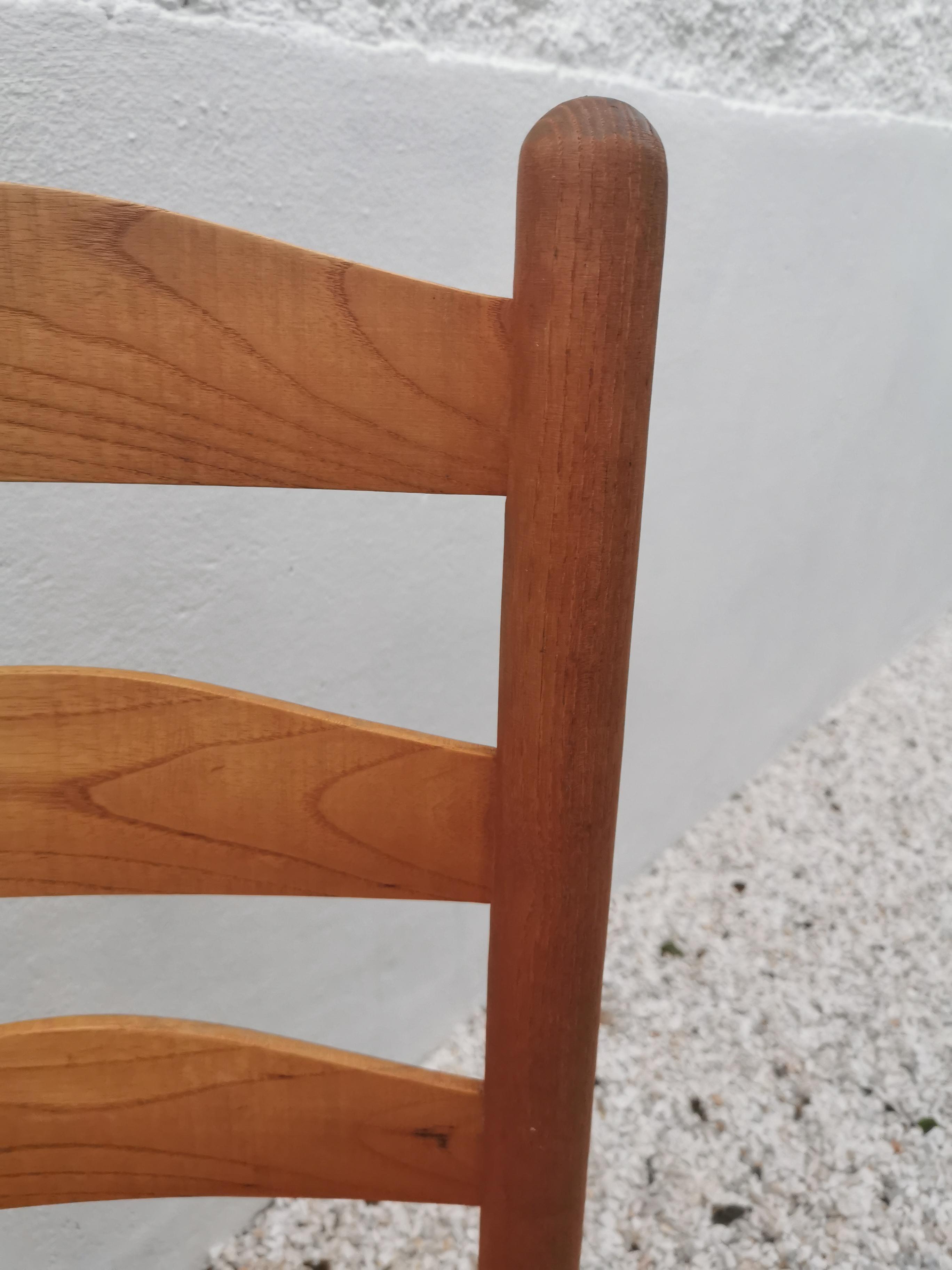 Mid-century pine chair
