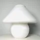 Opaline Mushroom Table Lamp By Paolo Venini For Murano, Italy, 1970S
