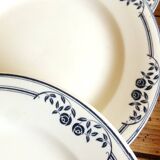 8 flat plates Salins model Saussure A.B - Iron Earth
