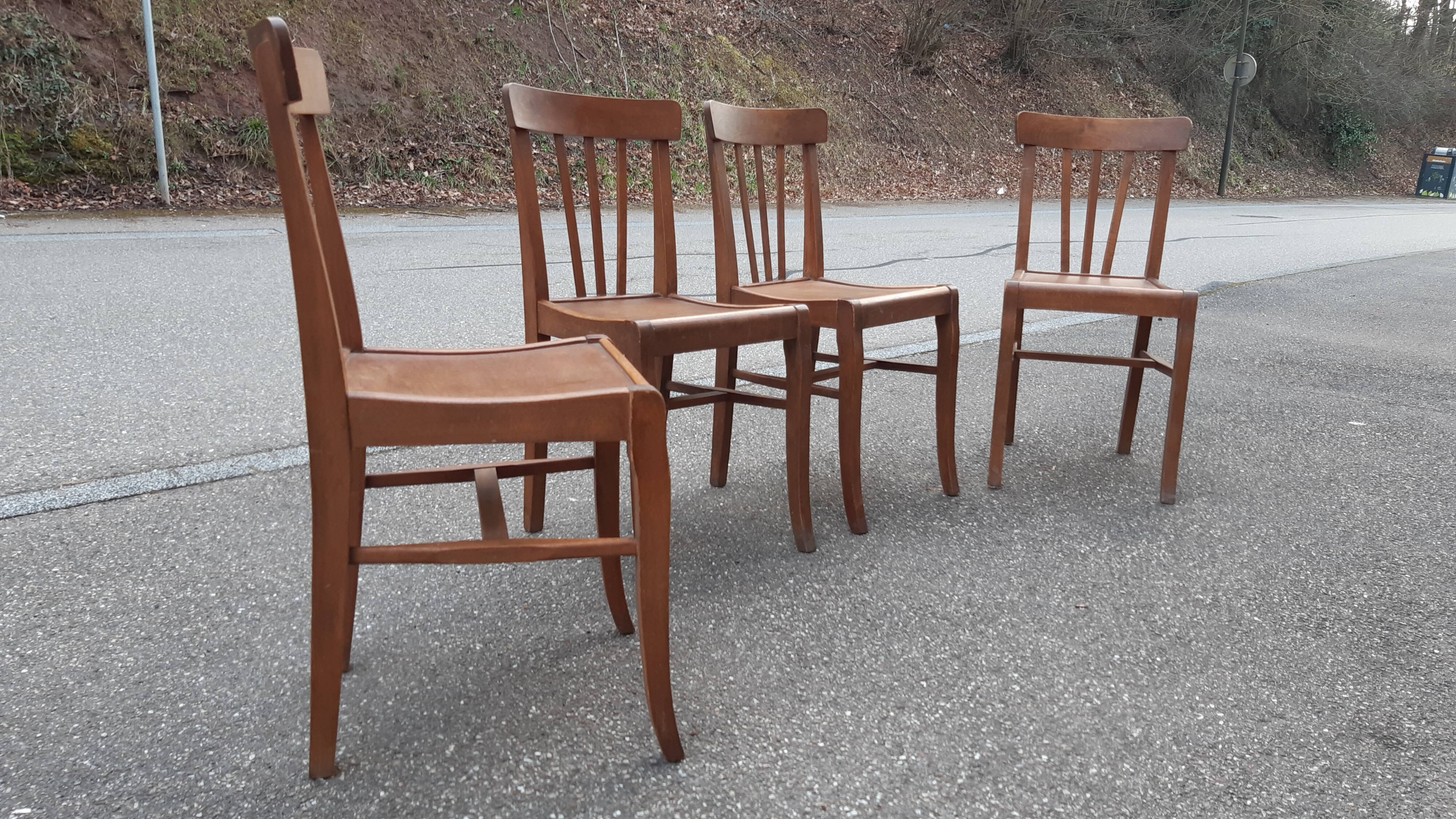Bistro chairs 50s