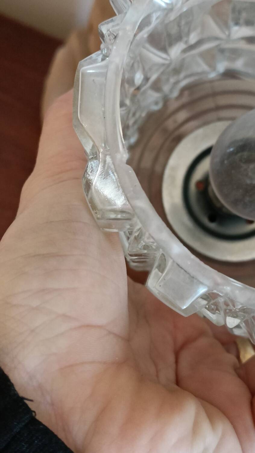 5-light gold waterfall chandelier