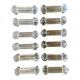 Antique glass knife rests
