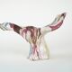 Ceramic bird sculpture, Italian design, 1970s, manufacturer: F. Ferroni