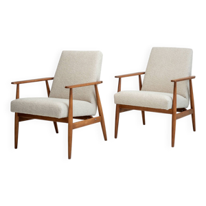 Paire de fauteuils Lisek