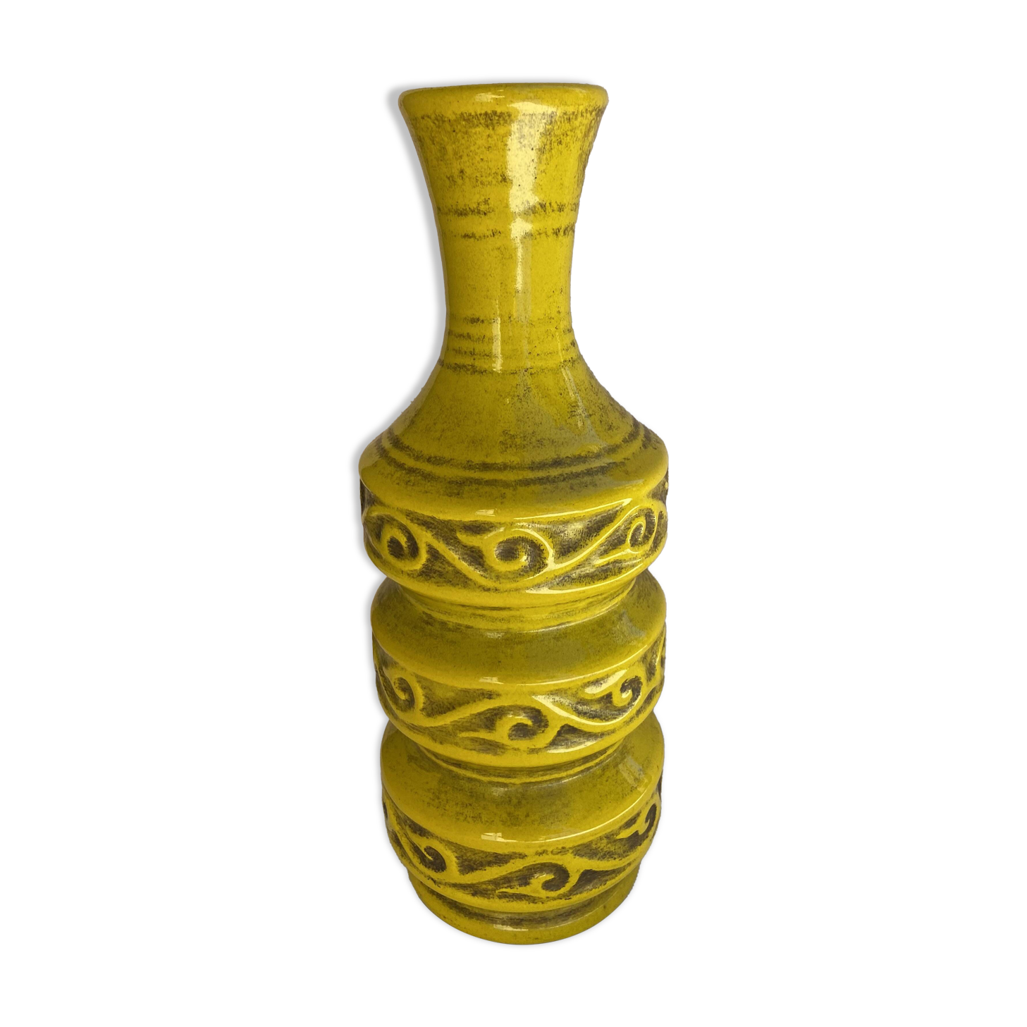 Vase Bitossi en céramique, Italie années 60