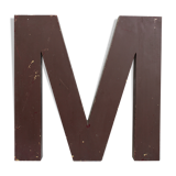 Metal letter