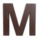 Metal letter