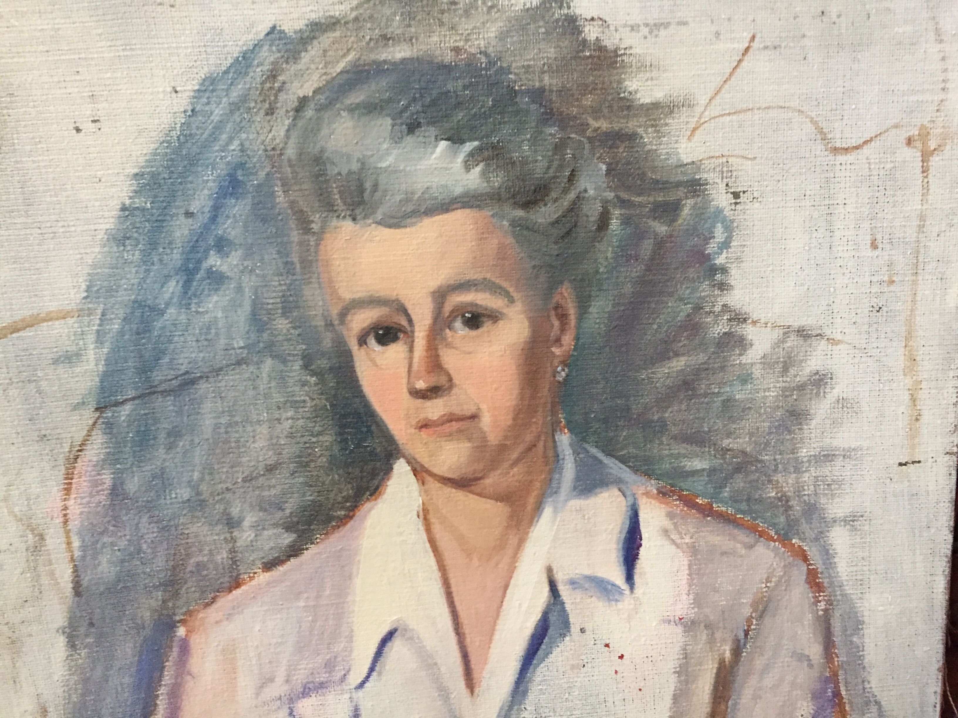 Portrait of a doctor in the 1930s